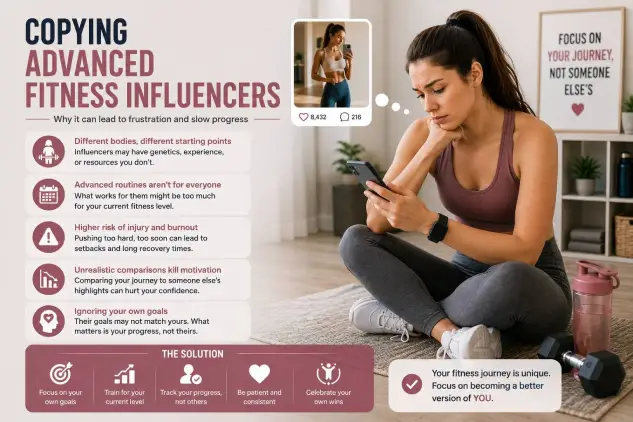 Copying Advanced Fitness Influencers