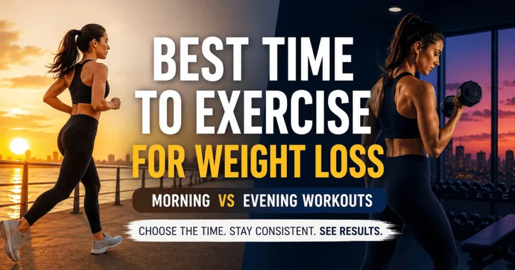 Best Time to Exercise for Weight Loss Morning or Night