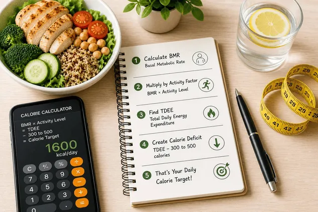 How Many Calories to Lose 1 kg Per Week?