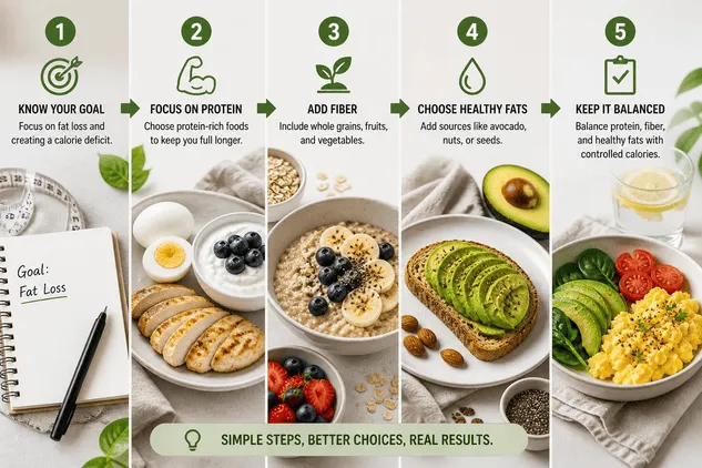 How to Choose the Right Breakfast for Weight Loss (Step-by-Step)