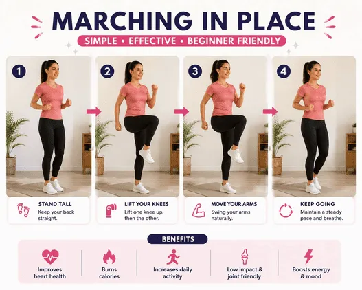 Marching in Place