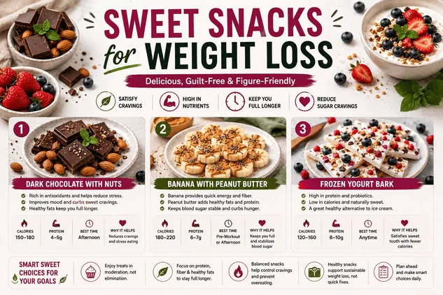 Sweet Snacks for Weight Loss