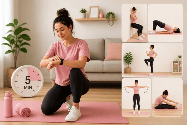 Quick Start: 5-Minute Lazy Girl Workout Plan