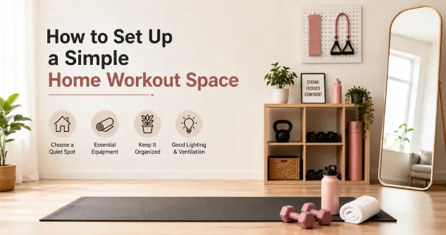How to Set Up a Simple Home Workout Space